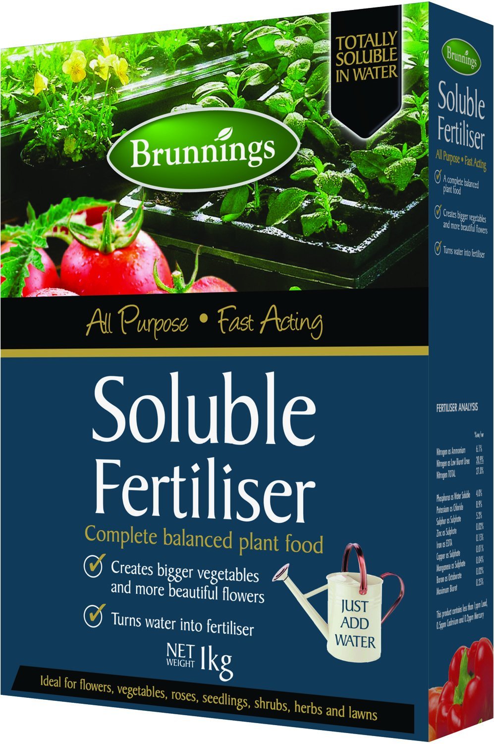 Brunnings All Purpose Soluble Fertiliser 1kg - Woonona Petfood & Produce