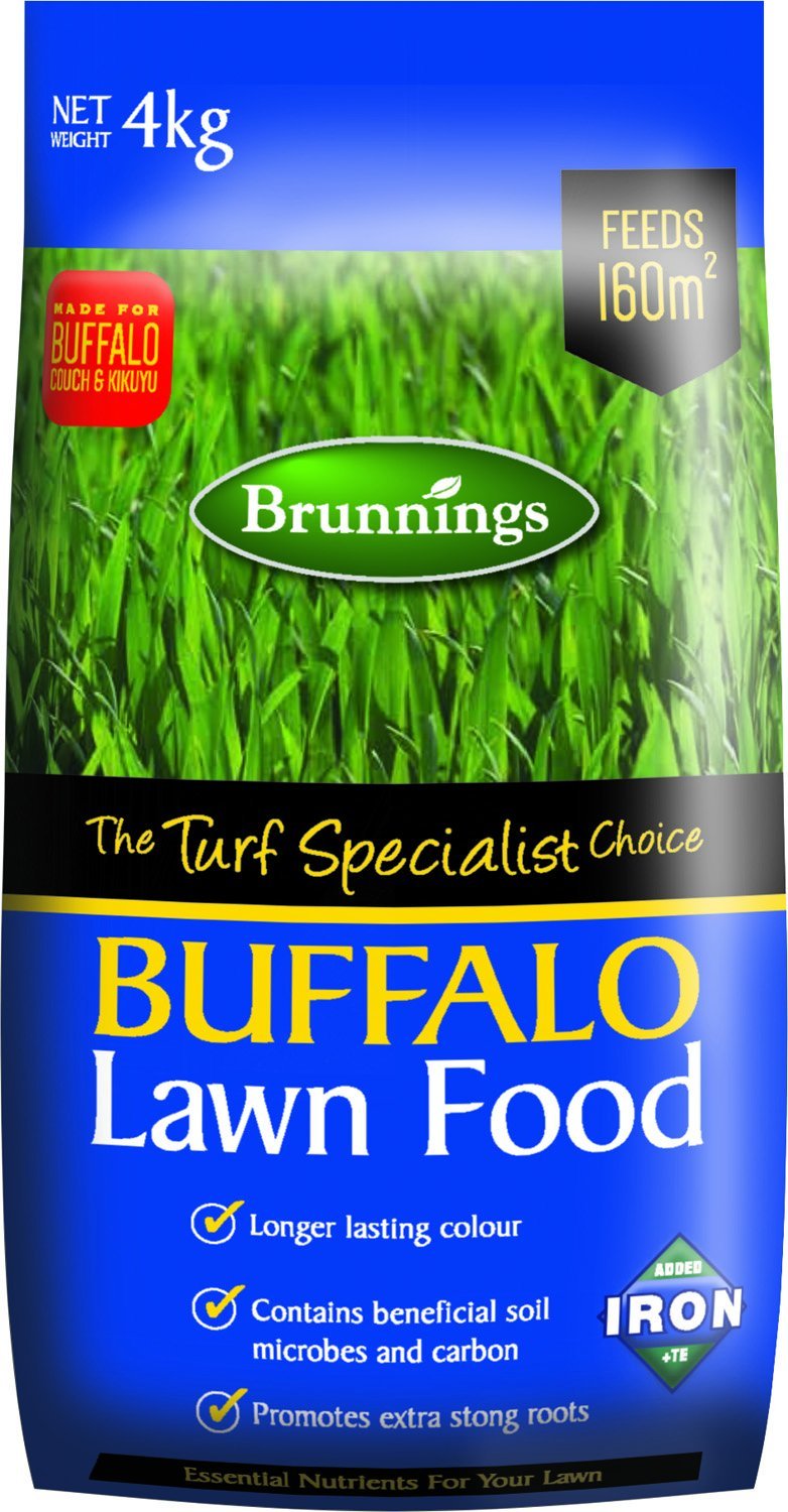 Brunnings Buffalo Lawn Food 4kg - Woonona Petfood & Produce