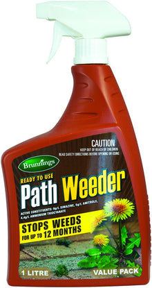 Brunnings Path Weeder 1 Litre RTU - Woonona Petfood & Produce