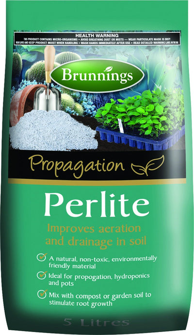 Brunnings Perlite 5 Litre - Woonona Petfood & Produce