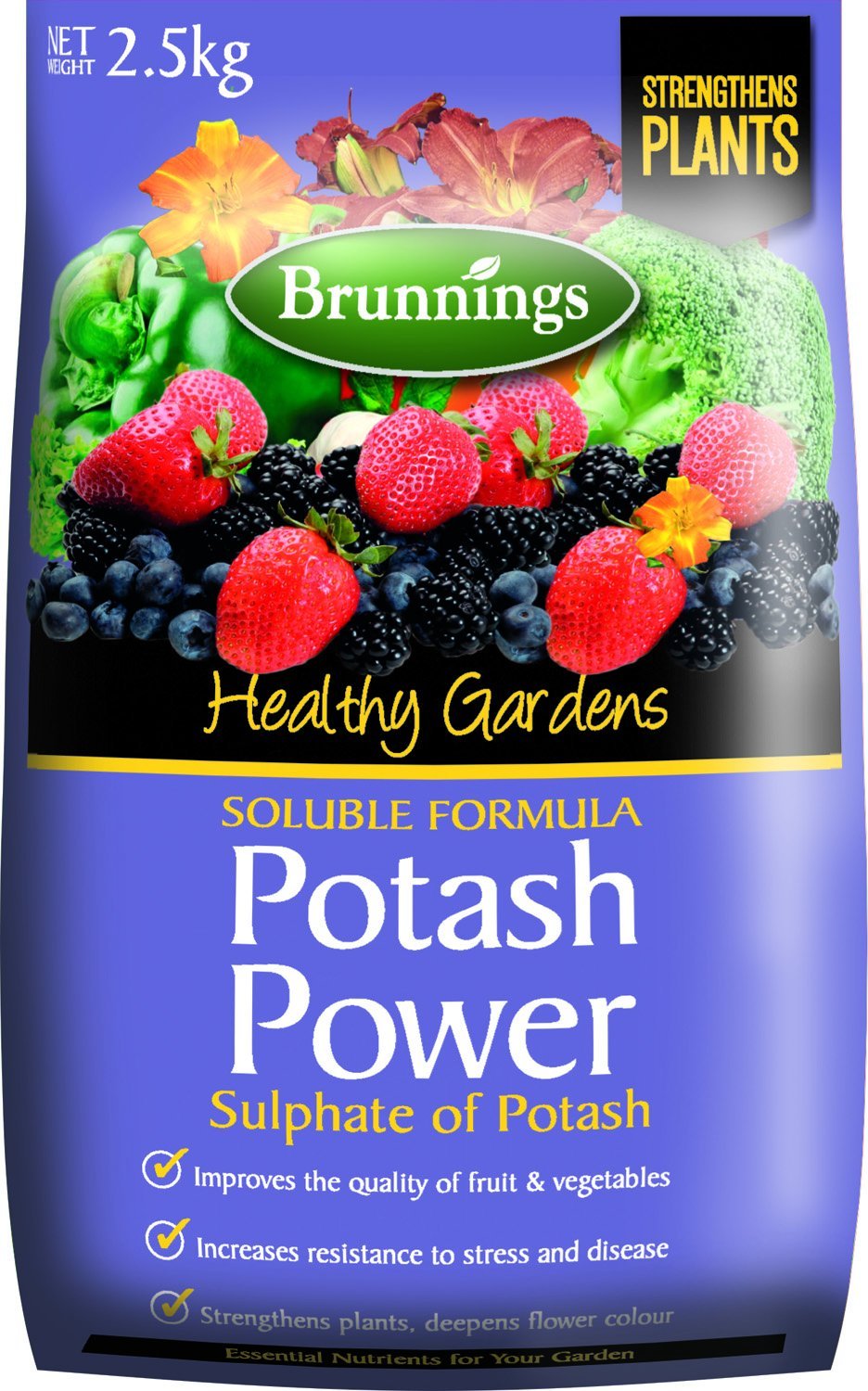 Brunnings Potash Power 2.5kg - Woonona Petfood & Produce