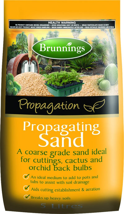 Brunnings Propagating Sand 5 Litre - Woonona Petfood & Produce