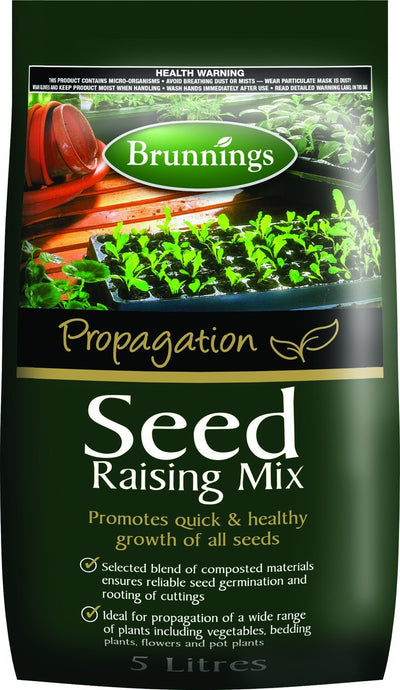 Brunnings Seed Raising Mix 5 Litre - Woonona Petfood & Produce