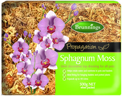 Brunnings Sphagnum Moss 500g - Woonona Petfood & Produce