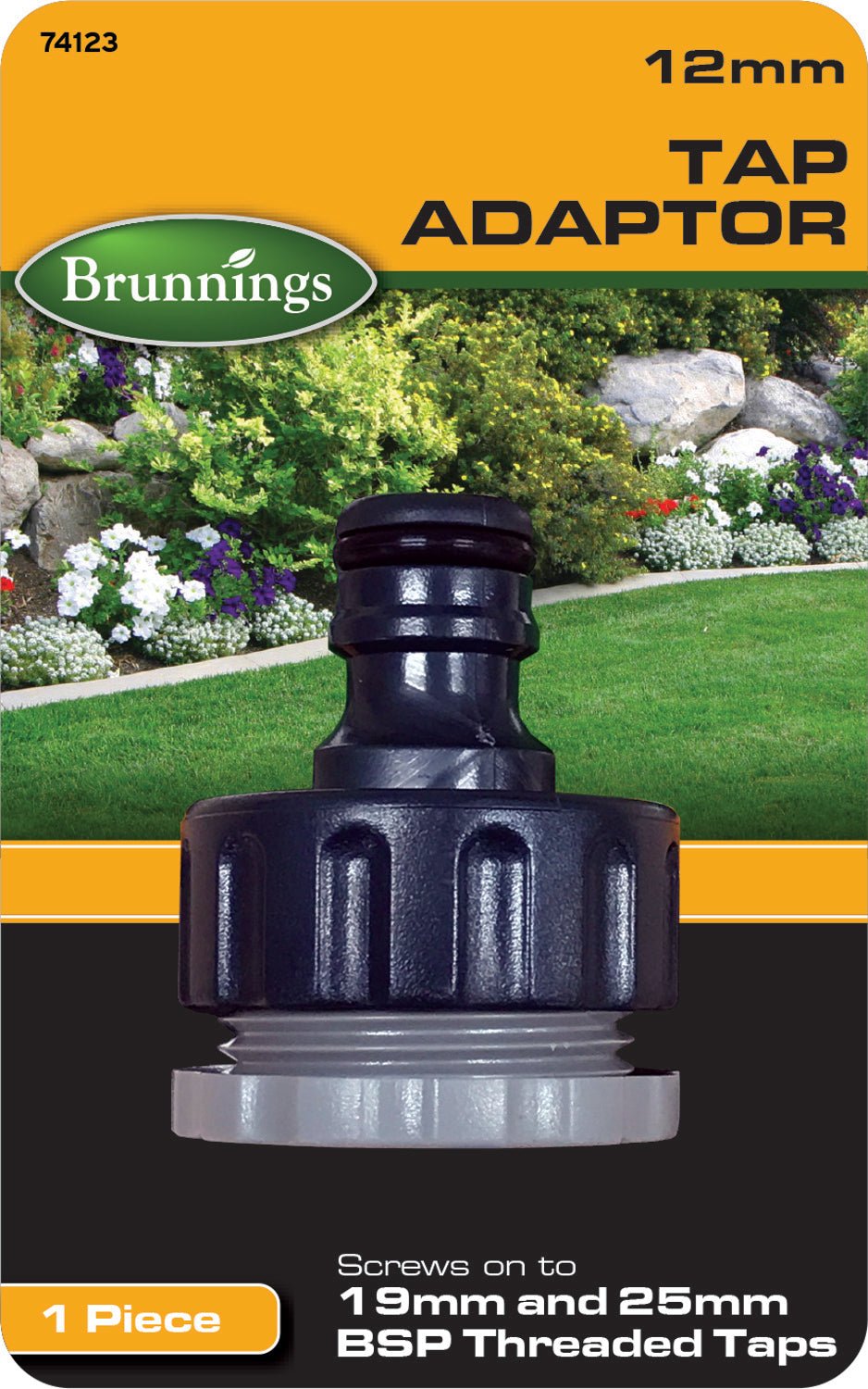 Brunnings Tap Adapter for 12mm Hose - Woonona Petfood & Produce