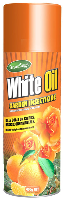 Brunnings White Oil 400g Aerosol - Woonona Petfood & Produce