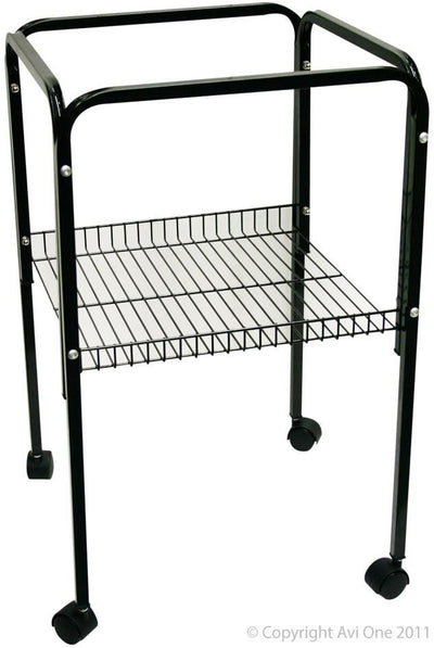Cage Stand 1827BK Black suits 400AOP Avi One - Woonona Petfood & Produce