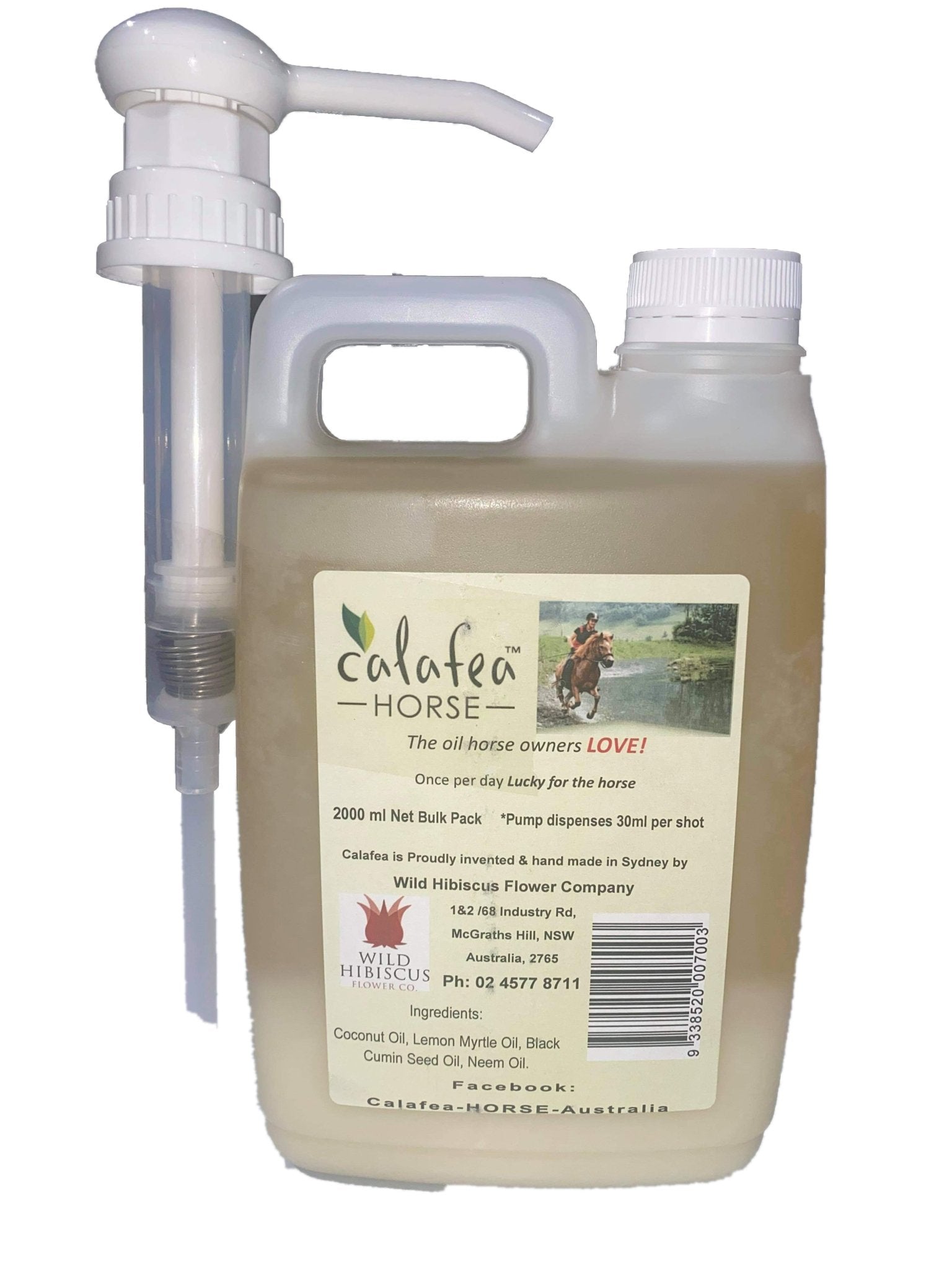 Calafea Horse Itch Oil - Woonona Petfood & Produce