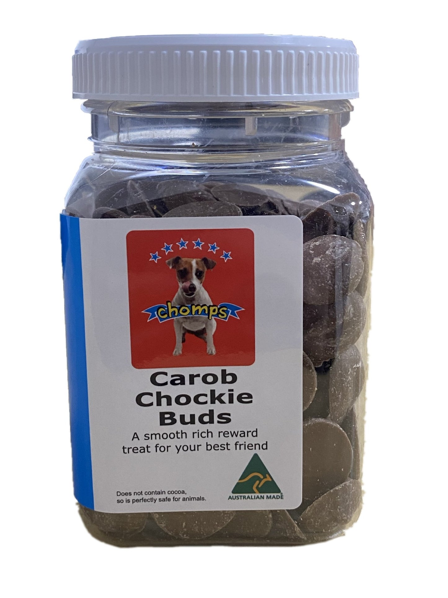Carob Chockie Buds 225g K9 - Woonona Petfood & Produce