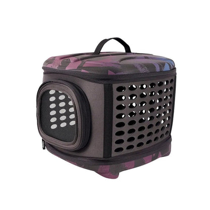 Carrier - Collapsible Traveling Hand Carrier Ibiyaya - Woonona Petfood & Produce