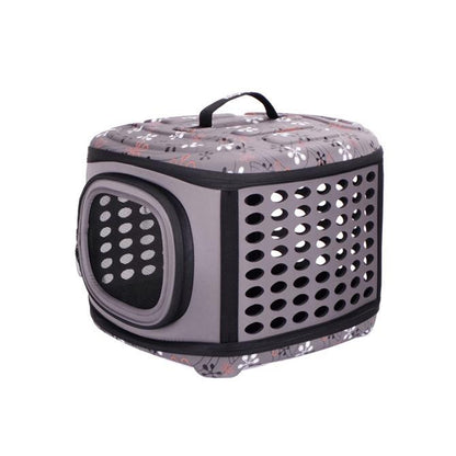 Carrier - Collapsible Traveling Hand Carrier Ibiyaya - Woonona Petfood & Produce
