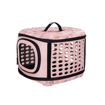 Carrier - Collapsible Traveling Hand Carrier Ibiyaya - Woonona Petfood & Produce