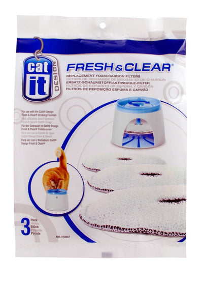 Catit Fresh And Clear Filter 3 Pack - Woonona Petfood & Produce