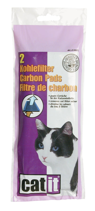 Catit Hooded Cat Pan Carbon Cartridges 2 Pk - Woonona Petfood & Produce