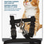 Catit Nylon Cat & Kitten Adjustable Harness & Lead Small Black - Woonona Petfood & Produce