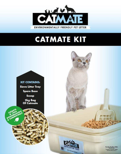 Catmate Litter Kit Beige - Woonona Petfood & Produce