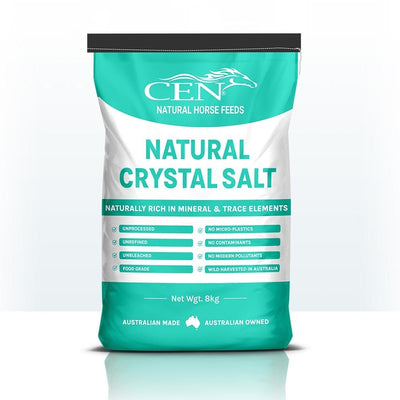 CEN Natural Crystal Salt 8kg - Woonona Petfood & Produce
