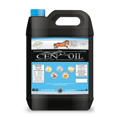 Cen Oil For Horses 4.5 Litres - Woonona Petfood & Produce