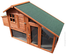 Chicken Coop 2 Storey 55613 1900 x 755 x 1130mm Pet One - Woonona Petfood & Produce