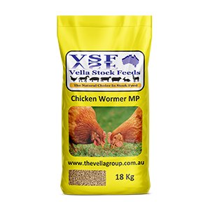 Chicken Wormer Pellet Vella 18kg - Woonona Petfood & Produce