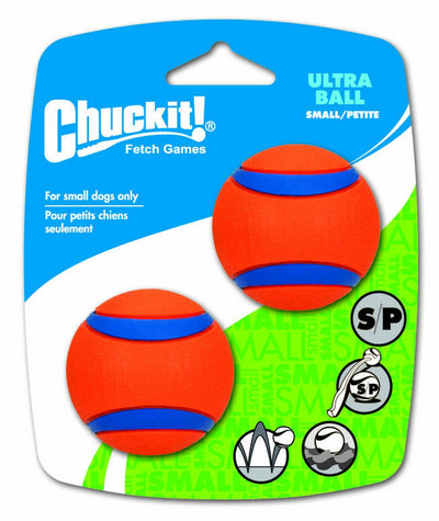 Chuck It Ultra Ball Small 2 Pack - Woonona Petfood & Produce