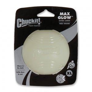 Chuckit Max Glow Ball - Woonona Petfood & Produce