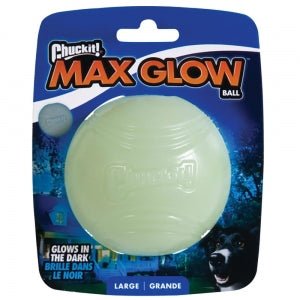 Chuckit Max Glow Ball - Woonona Petfood & Produce