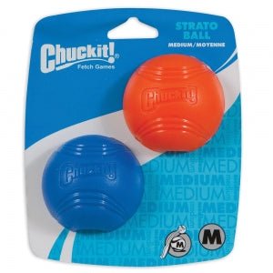 Chuckit Strato Ball Medium 6cm 2 Pack - Woonona Petfood & Produce