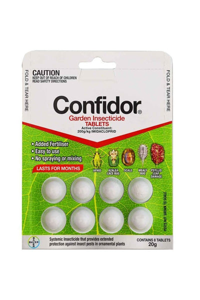 Confidor Tablets 8 Pack 20gm - Woonona Petfood & Produce