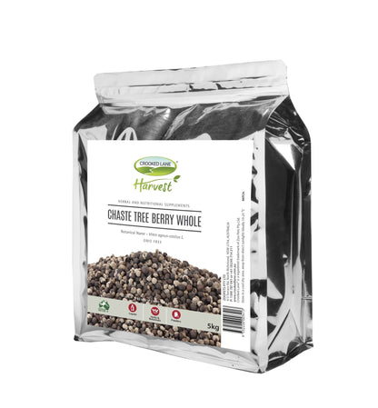 Crooked Lane Harvest Chaste Tree Berry Whole - Woonona Petfood & Produce