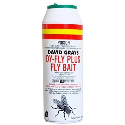 David Gray Dy-Fly Plus Fly Bait 600g - Woonona Petfood & Produce