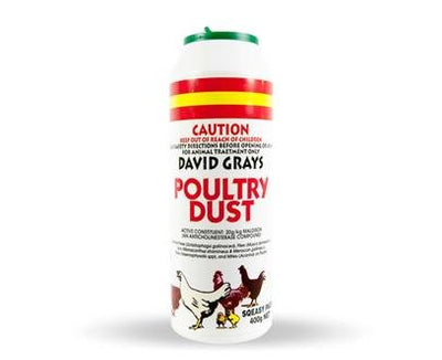 David Grays Poultry Dust - Woonona Petfood & Produce