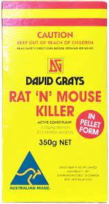 David Grays Rat N Mouse Killer 350g - Woonona Petfood & Produce