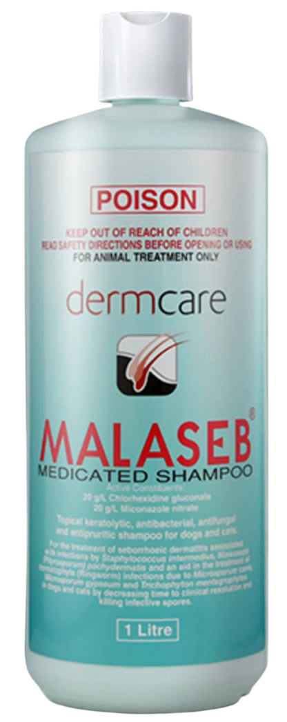 Dermcare Malaseb Medicated Shampoo - Woonona Petfood & Produce