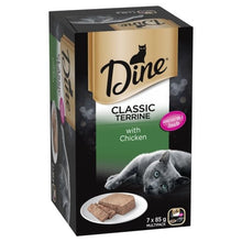 Dine 7x85g Chicken Terrine - Woonona Petfood & Produce
