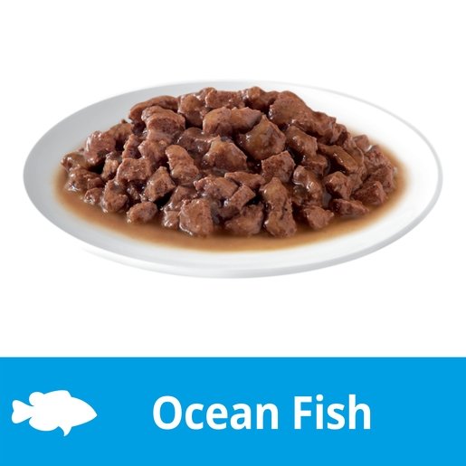 Dine 7x85g Saucy Morsel Oceanfish Sauce - Woonona Petfood & Produce