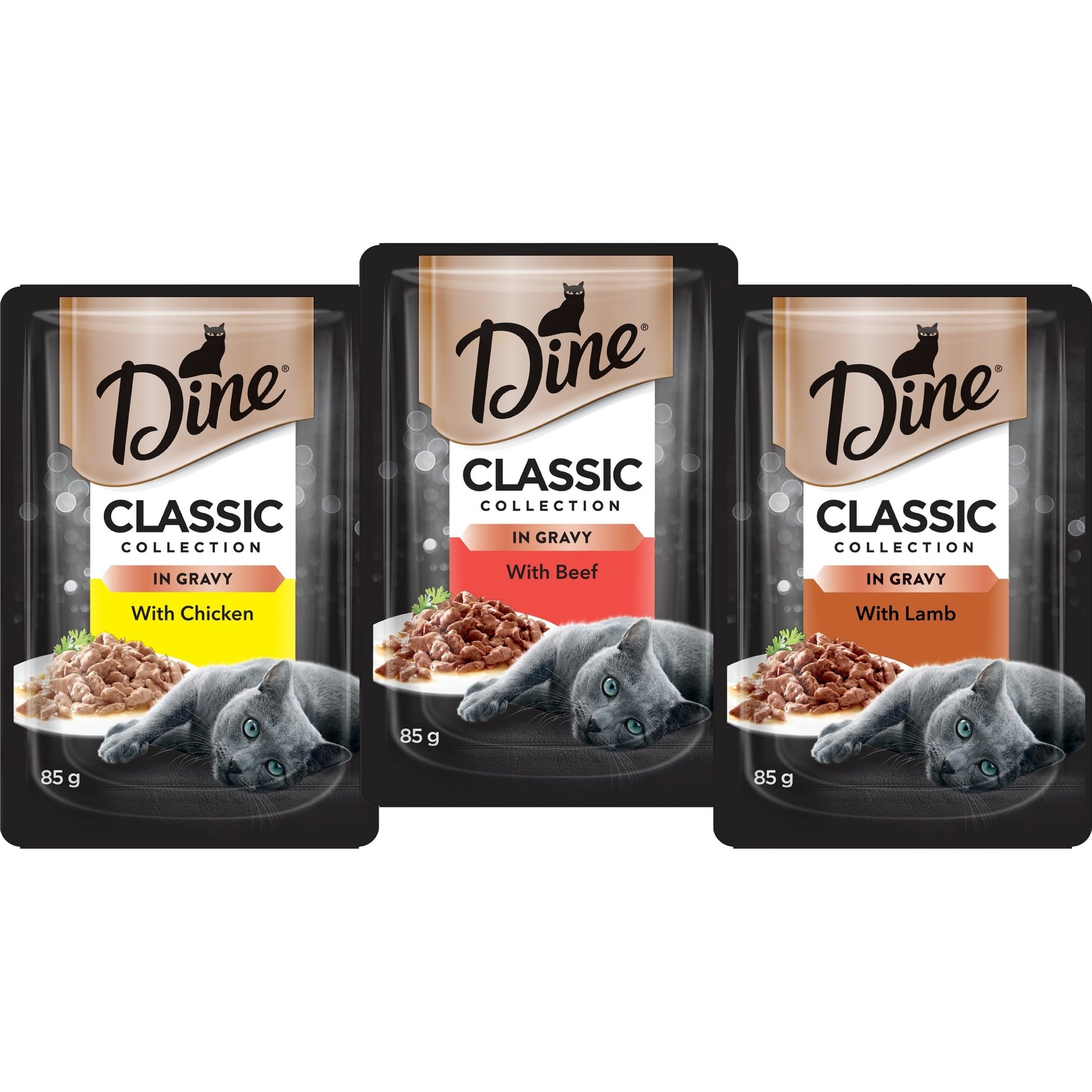 Dine Classic Collection in Gravy Succulent Selection12x85g - Woonona Petfood & Produce
