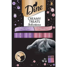 Dine Creamy Treats Seafood Selection 8 x ( 4 x 12g) - Woonona Petfood & Produce