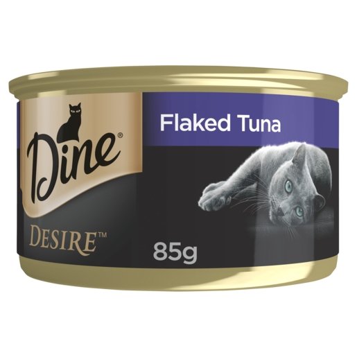 Dine Desire 24x85g Virgin Flaked Tuna - Woonona Petfood & Produce