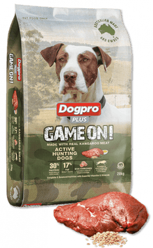 Dogpro Plus Game On 20kg - Woonona Petfood & Produce