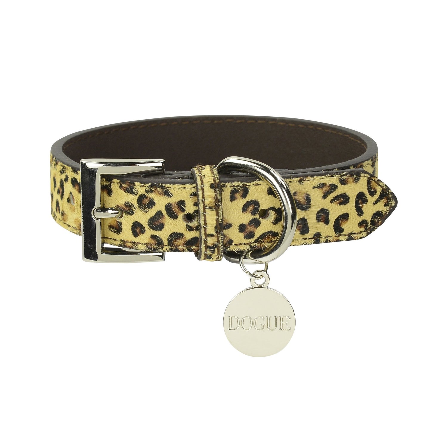 Dogue Collar Pony Hair Leopard - Woonona Petfood & Produce