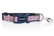 Doog Gromit Collar Navy/Red Chevron - Woonona Petfood & Produce