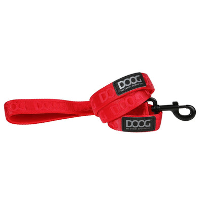 DOOG Neosport Neoprene Dog Leash Red - Woonona Petfood & Produce