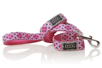 Doog Toto Lead Pink/Grey - Woonona Petfood & Produce