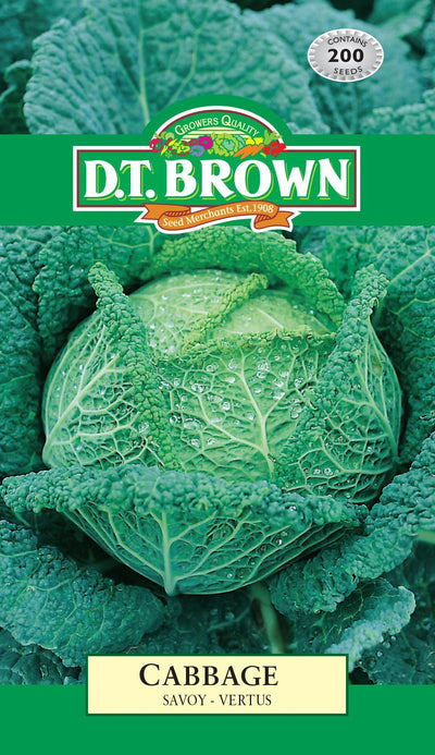 DT Brown Cabbage Savoy - Vertus - Woonona Petfood & Produce