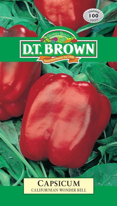 DT Brown Capiscum Californinan Wonder - Woonona Petfood & Produce