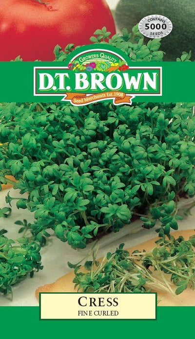 DT Brown Cress Fine Curled - Woonona Petfood & Produce