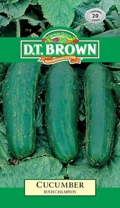 DT Brown Cucumber Bush Champion - Woonona Petfood & Produce