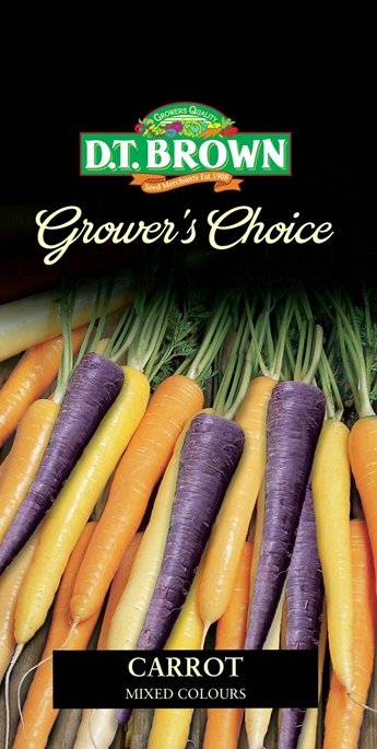 DT Brown Growers Choice Carrot Mixed Colours - Woonona Petfood & Produce
