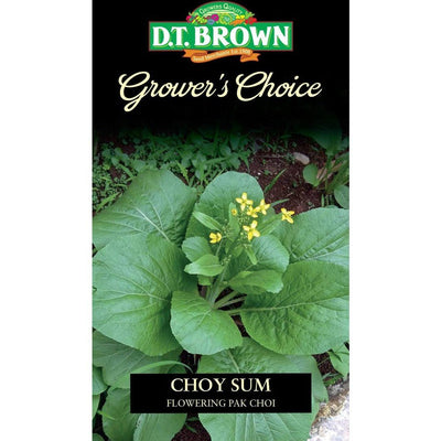 DT Brown Growers Choice Choy Sum Flowering Pak Choi - Woonona Petfood & Produce